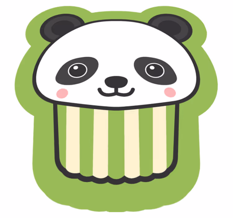 Vinyl Teppich Baby pandajunges-design - TenStickers