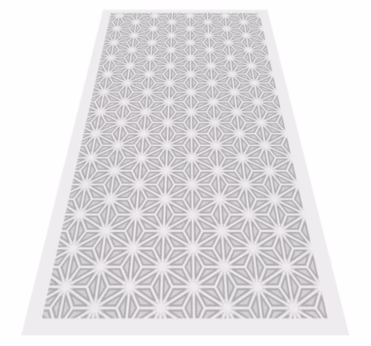 Vinyl Teppich geometrisch geometrischer musterakzent - TenStickers