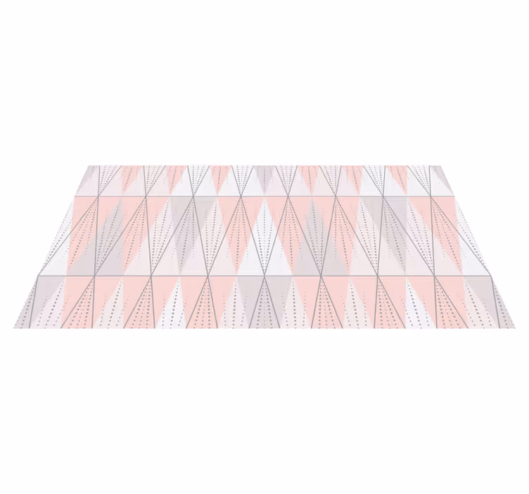 Vinyl Teppich geometrisch geometrische linearität - TenStickers