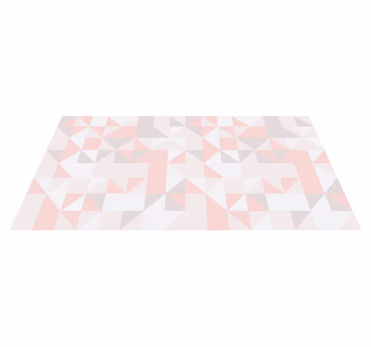 Vinyl Teppich geometrisch geometrisches pastellmuster - TenStickers