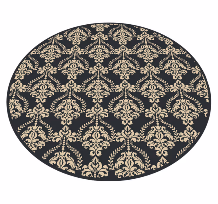 Vinyl Teppich Vintage verziertes muster-overlay - TenStickers