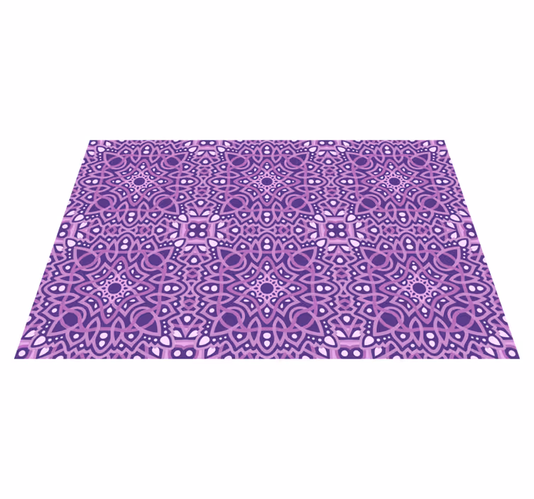 Vinyl teppich mandala symphonie - TenStickers