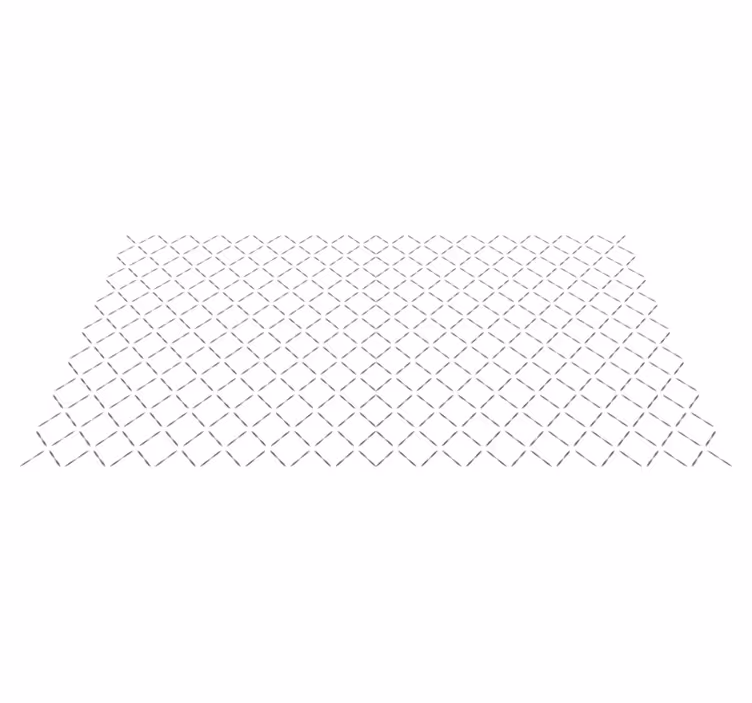 Vinyl Teppich geometrisch durchgehendes linienmuster - TenStickers