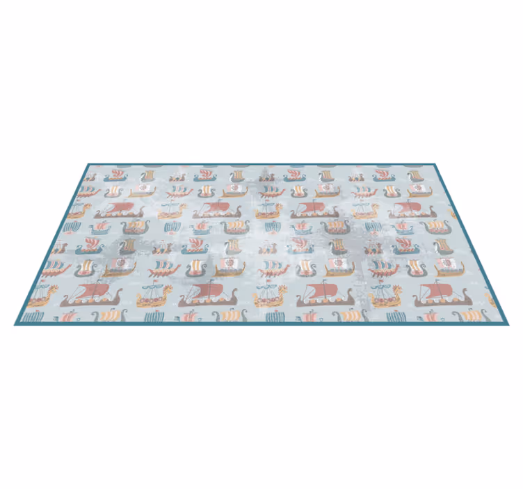 Vinyl Teppich Kinder nautische kinderzimmer - TenStickers