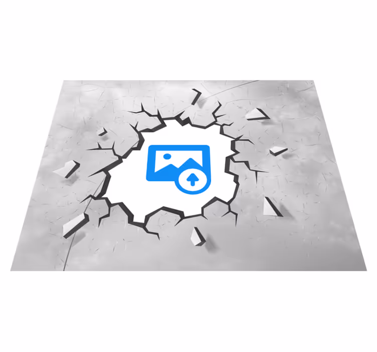 Vinyl Teppich kindlich kosmischer wirbeleffekt - TenStickers