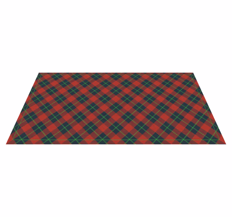 Vinyl Teppich Textur argyle-muster - TenStickers
