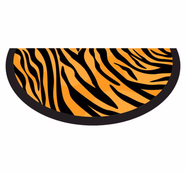 Vinyl Teppich Tiermuster tigerstreifen-design - TenStickers