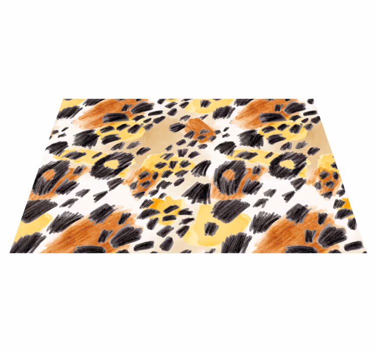 Vinyl Teppich Tiermuster stilvolles muster - TenStickers