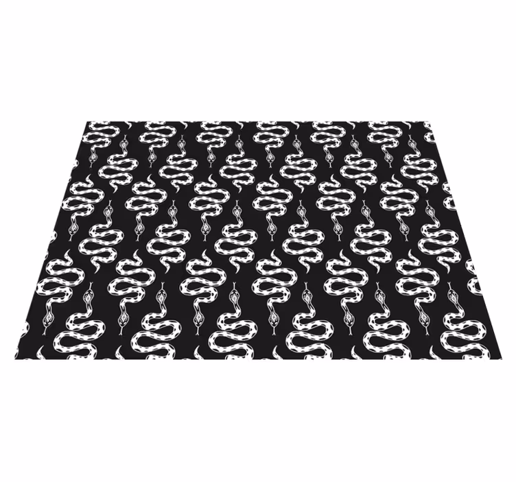 Vinyl Teppich Tiere stylisches schlangenmotiv - TenStickers