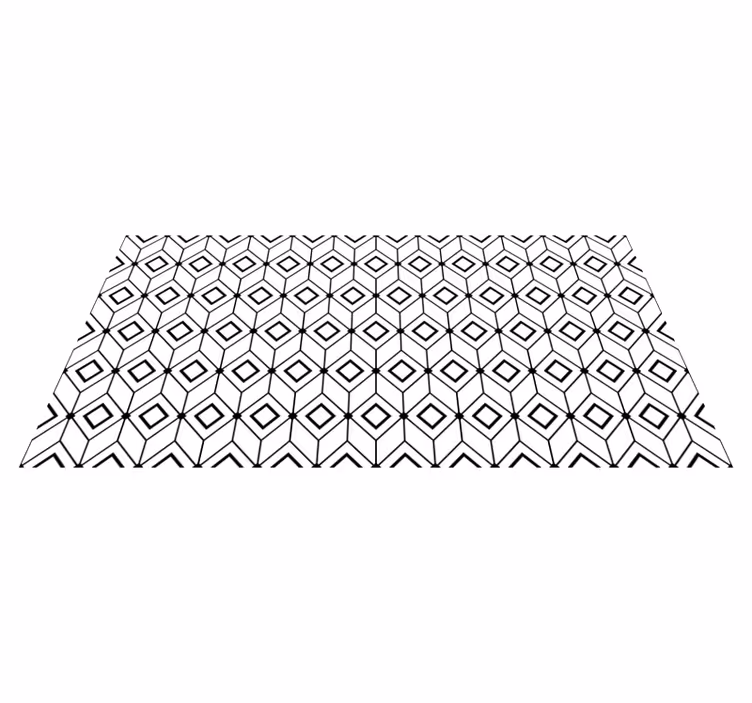 Vinylteppich geometrisch Athens geometrischer flieseneffekt - TenStickers