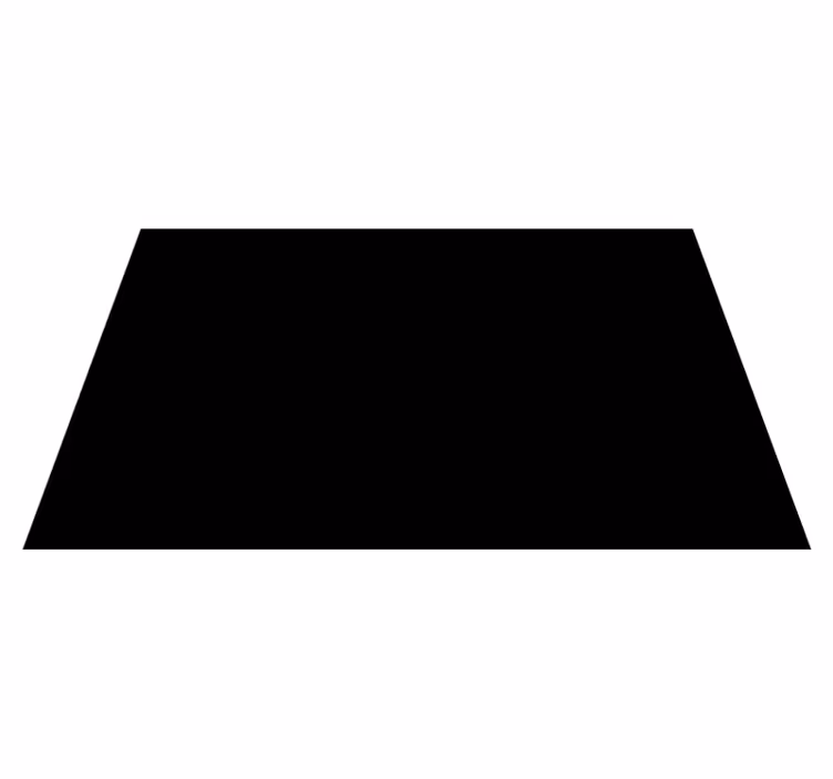 Vinyl Teppich Wohnzimmer elegante schwarze oberfläche - TenStickers