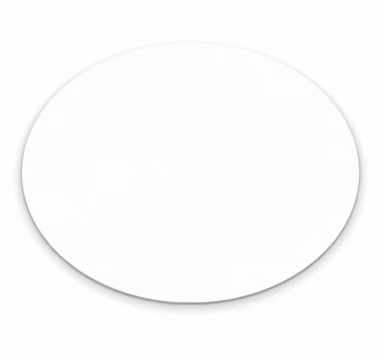 Vinyl Teppich rund sauberer kreisförmiger stil - TenStickers