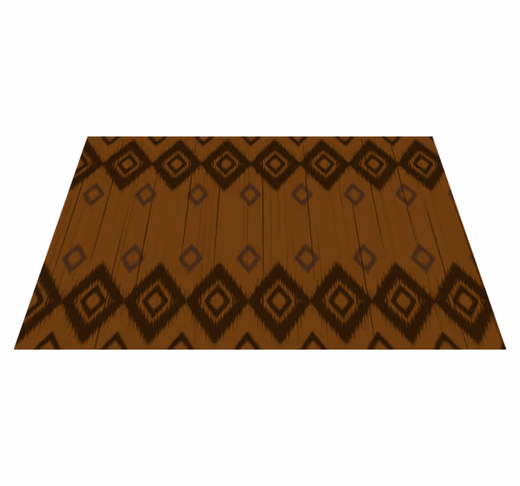 Vinyl Teppich Ethnisch kulturelles geometrisches element - TenStickers