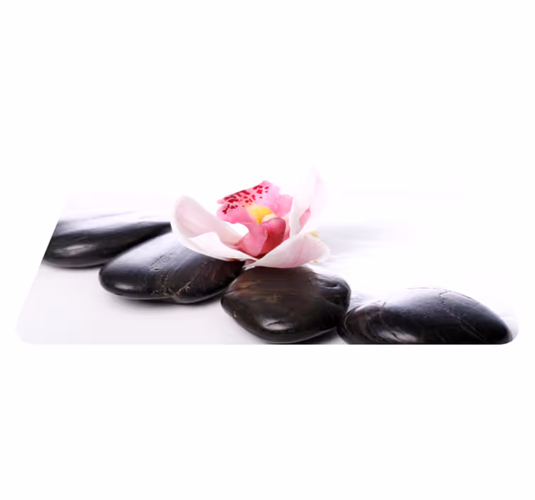 Vinyl Teppich Natur elegante florale gelassenheit - TenStickers