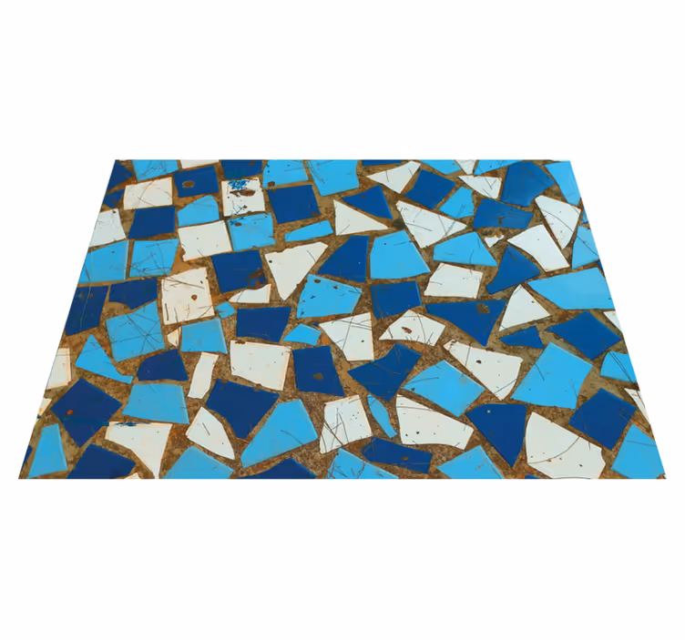 Vinyl Teppich Mosaik mosaikfliesenanordnungen - TenStickers