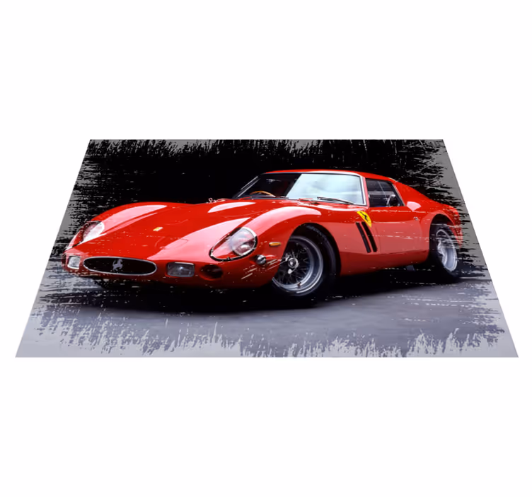 Vinylteppich Vintage Ferrari 250 gto - TenStickers