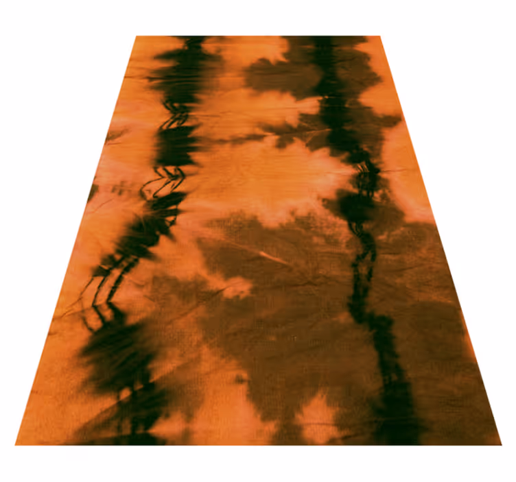 vinyl teppich strukturiert bunte batik - TenStickers