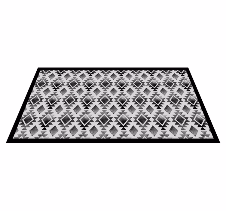 Vinyl Teppich modern geometrischer musterstil - TenStickers