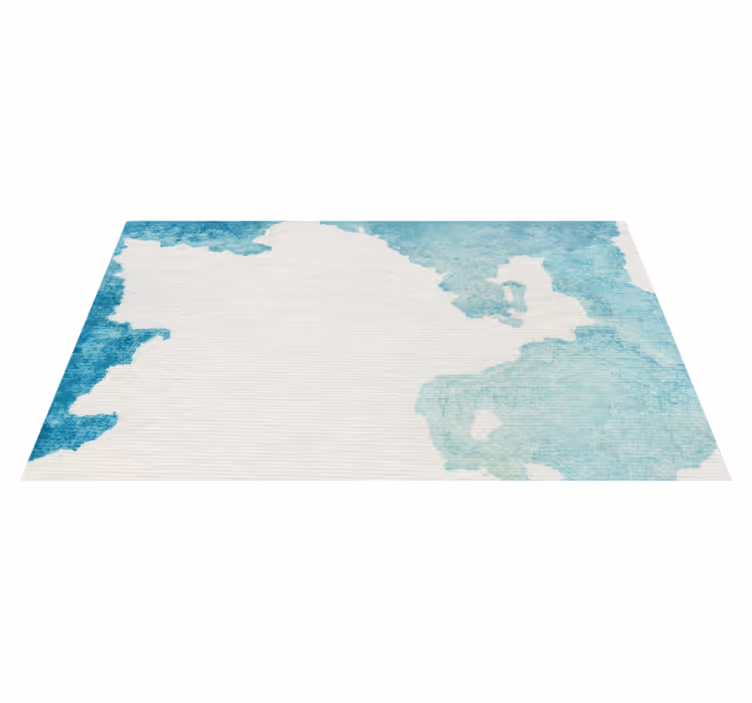Vinyl Teppich Badezimmer sanfter aqua-effekt - TenStickers