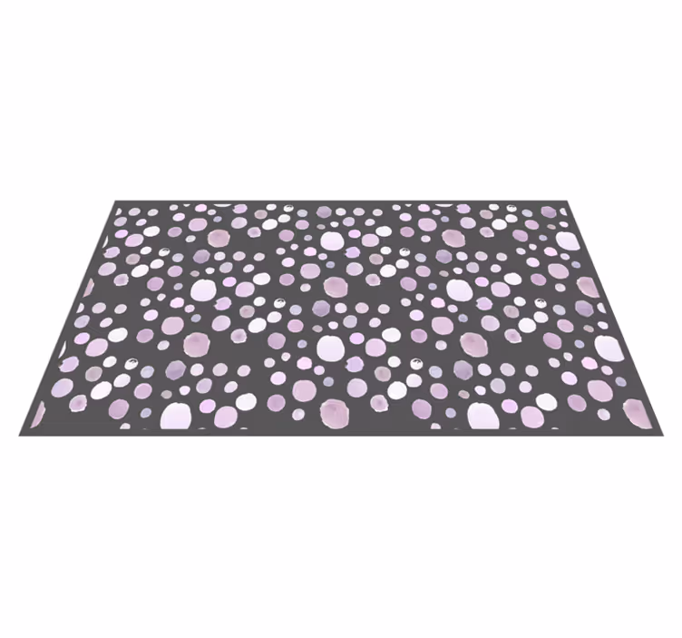 Vinyl Teppich Textur weiche tupfen - TenStickers