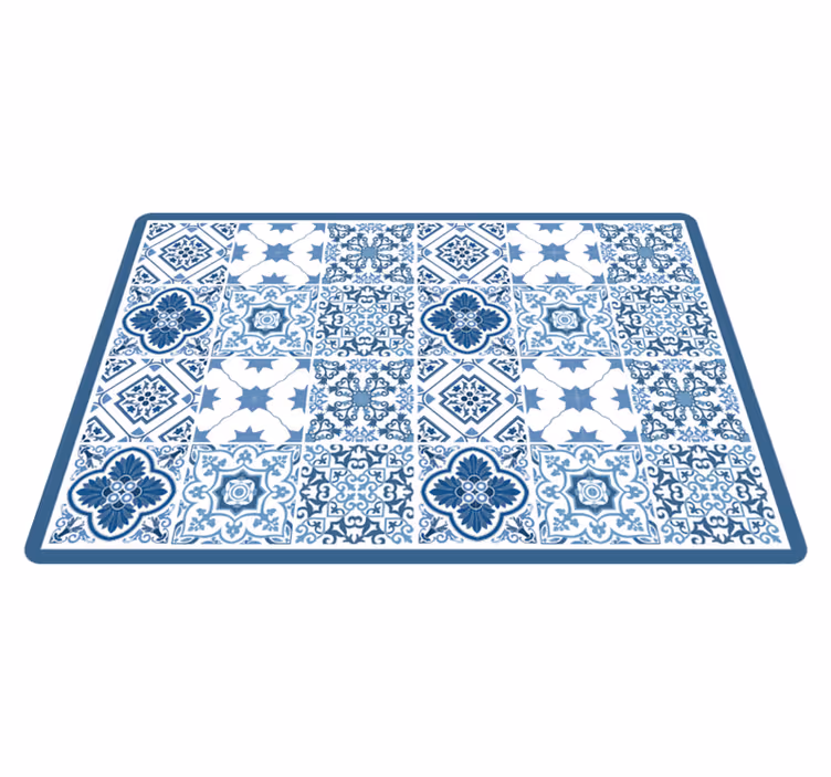 Vinyl Teppich Marmor dekorative fliesenmuster - TenStickers