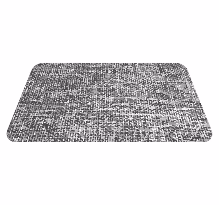 Vinyl Teppich Textur abstraktes monochromes muster - TenStickers