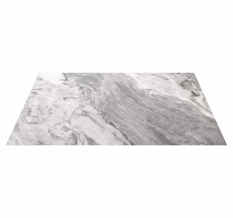 Vinyl Teppich Marmor elegante graue adern - TenStickers