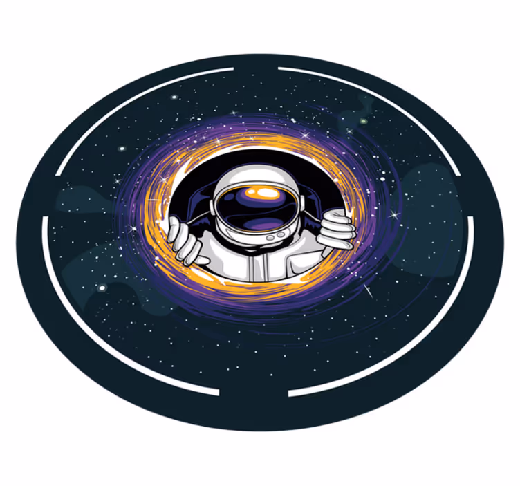 Vinyl Teppich Spiele kosmonautenreise - TenStickers