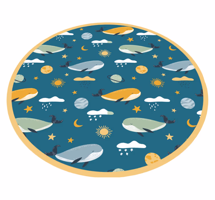 Vinyl Teppich Kinderzimmer walabenteuer - TenStickers
