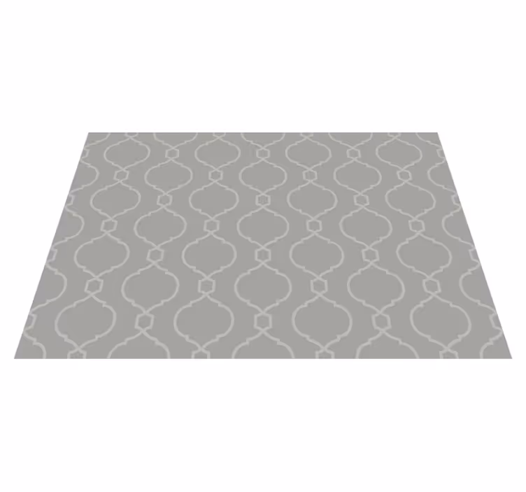 Vinyl Teppich Fliesenoptik stilvoller geometrischer druck - TenStickers