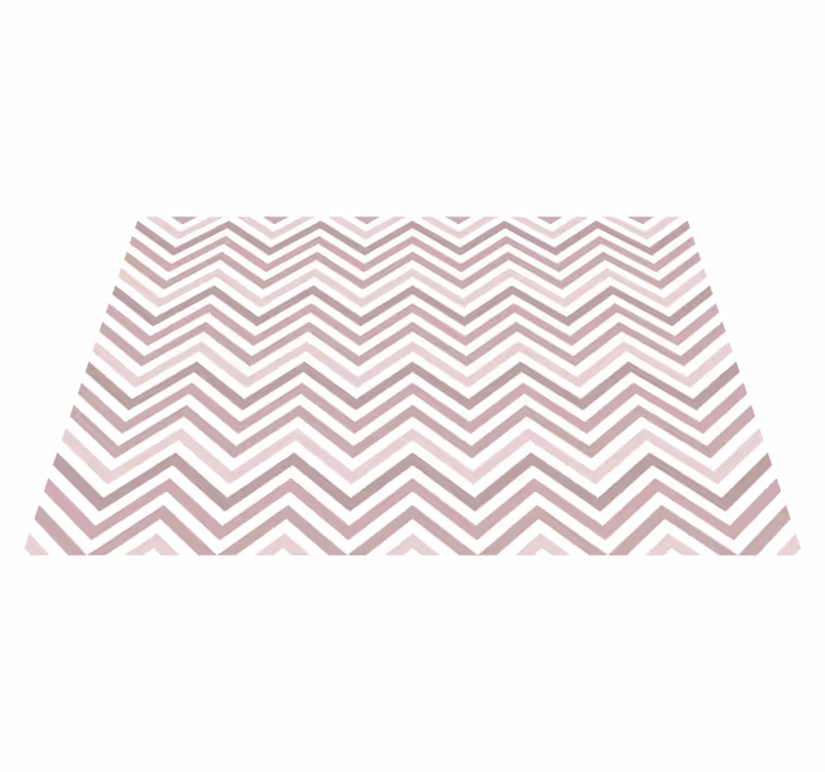 Vinyl Teppich geometrisch chevron-muster-design - TenStickers