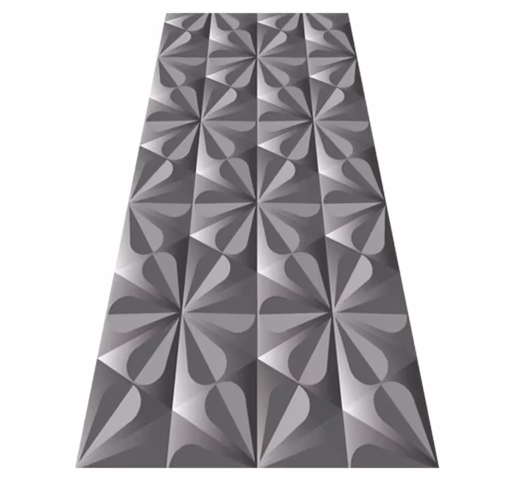 Vinyl Teppich geometrisch geometrische symmetrie - TenStickers