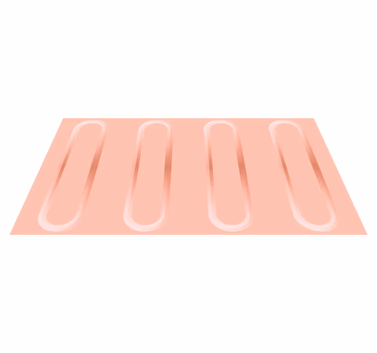 Vinyl Teppich Textur abstrakte geometrische linien - TenStickers