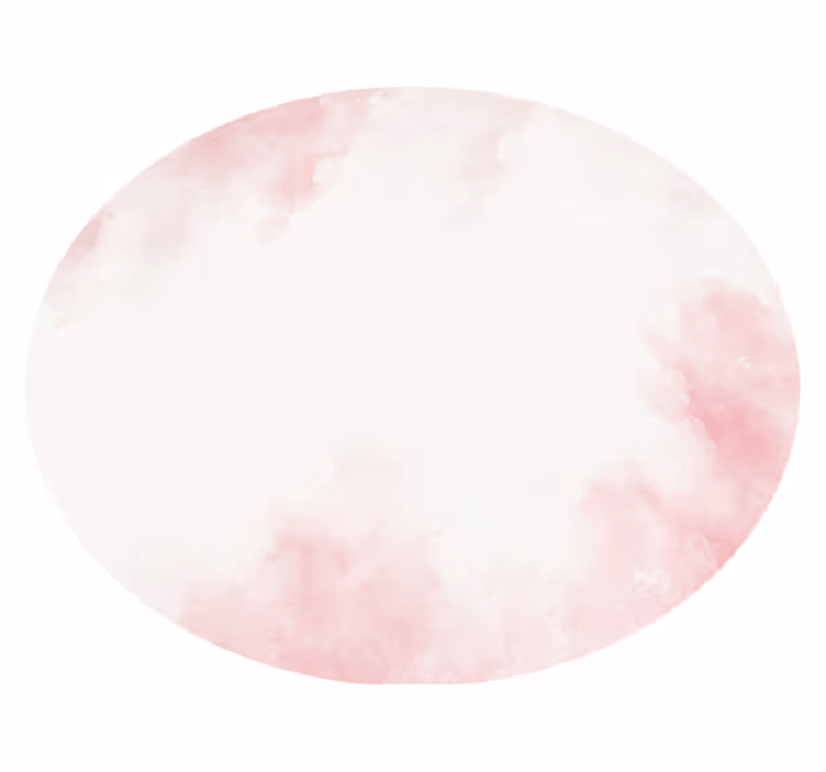 Vinyl Teppich Minimalistisch kreisförmiges Wolkendesign - TenStickers