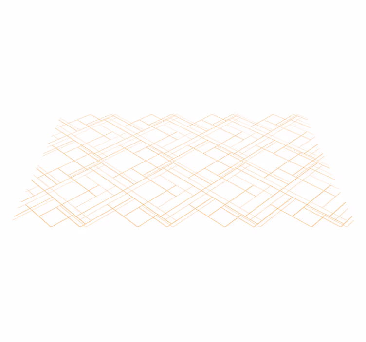 Vinyl Teppich geometrisch geometrische linien minimalistisches - TenStickers