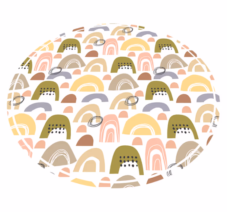Vinylteppich nordisch Nordisches Muster - TenStickers
