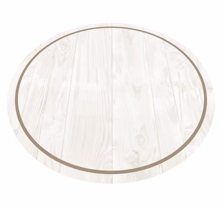 Vinylteppich Vintage Weißes Holz - TenStickers