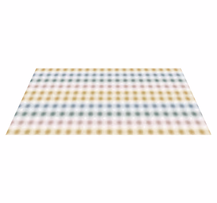 Vinylteppich Geometrische Kreise Matte - TenStickers