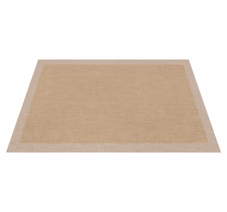 Vinyl Teppich minimalistisch teplon Beige - TenStickers