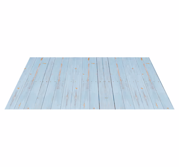 Vinylteppich Holz holztextur blau - TenStickers