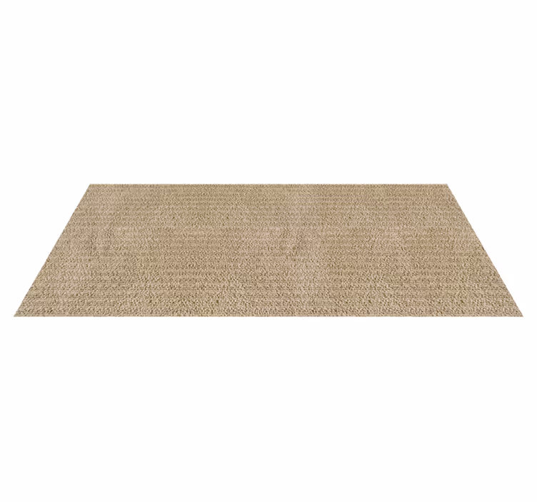 Vinylteppich modern unifarbenes Beige-Gewebe - TenStickers