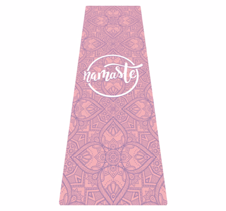 Vinylteppich Spruch namaste-yoga - TenStickers