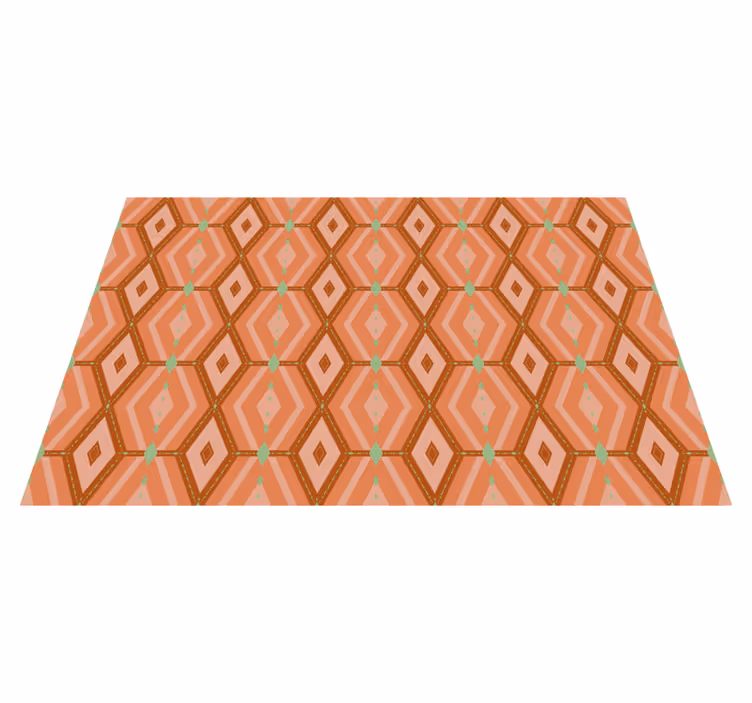 Vinyl Teppich geometrisch geometrisches muster harmonie - TenStickers