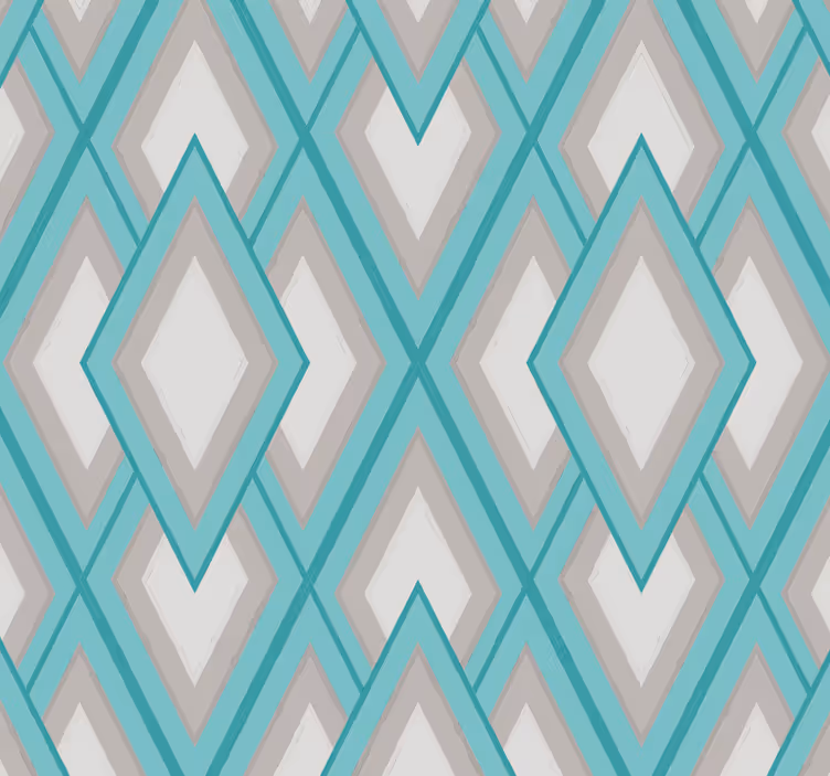 Tapete geometrisch harmonische rautenmuster - TenStickers