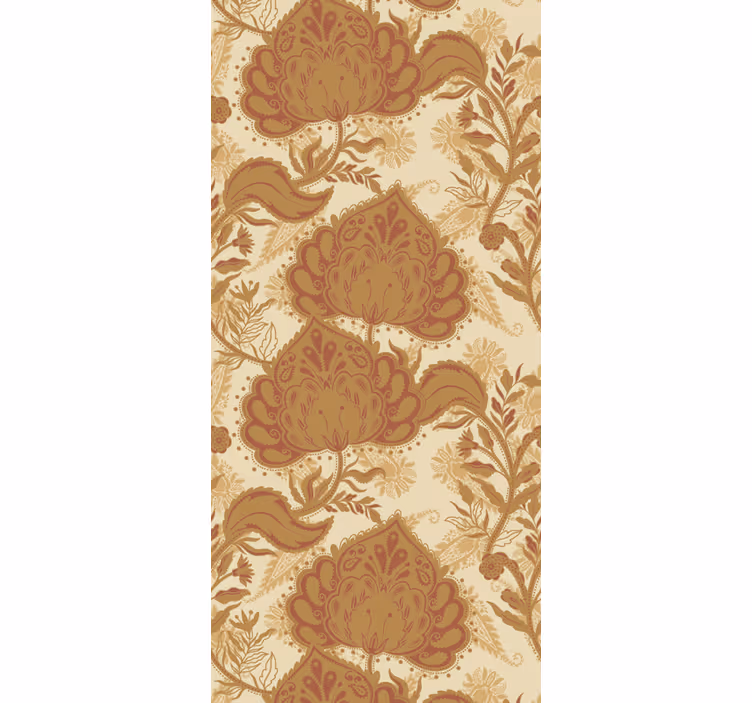 Tapete Florale Ornamente von der natur inspiriertes design - TenStickers