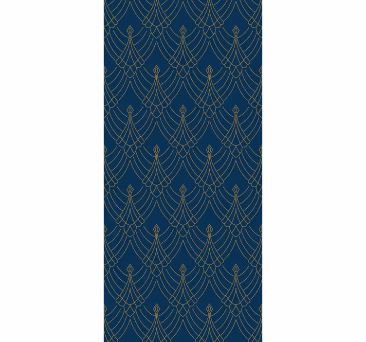 Tapete Modern elegantes blätterdesign - TenStickers