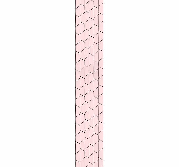 Tapete rosa mit strukturiertem pinkem motiv - TenStickers
