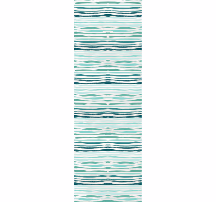 Tapete muster fluidwellen design - TenStickers