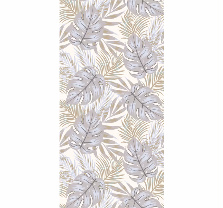 Tapete Blätter elegantes monstera-motiv - TenStickers