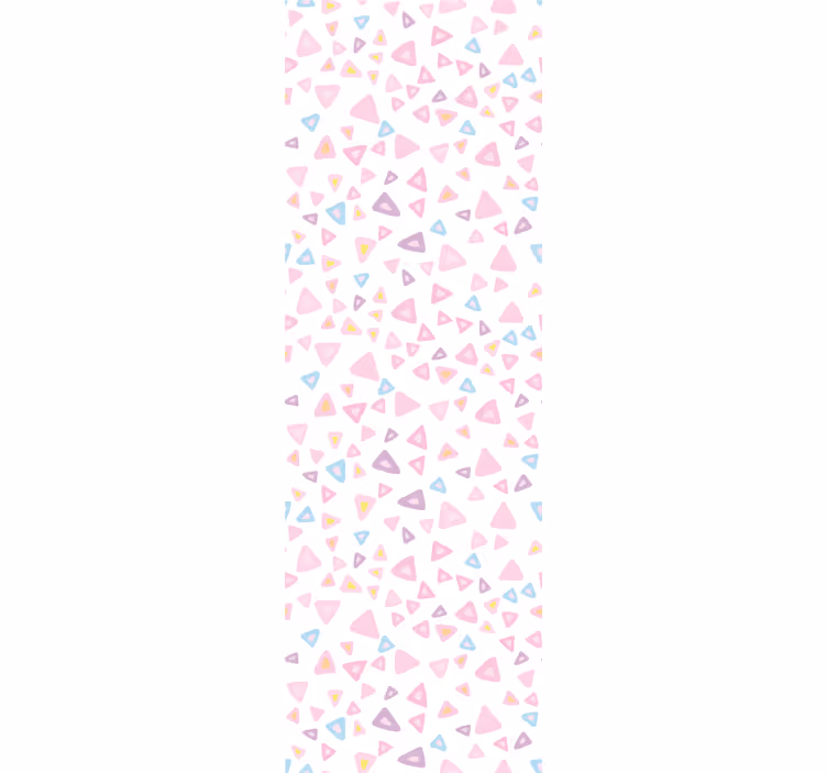 Tapete Dreiecke pastellfarbenes dreiecksmuster - TenStickers